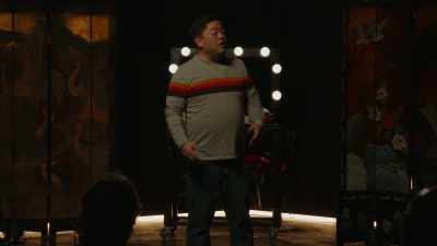 (audience laughing) - Chris Grace: As Scarlett Johansson