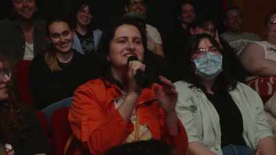 (audience laughing) - Bigger! With Brennan & Izzy