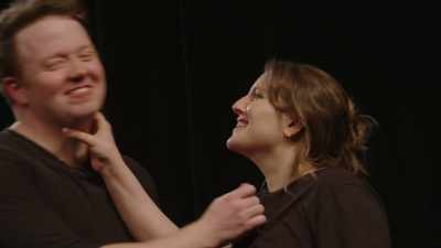 (audience laughing) - Bigger! With Brennan & Izzy