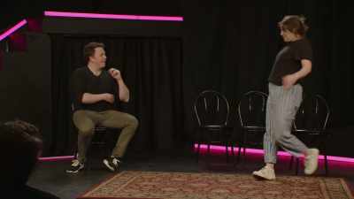 (audience laughing) - Bigger! With Brennan & Izzy
