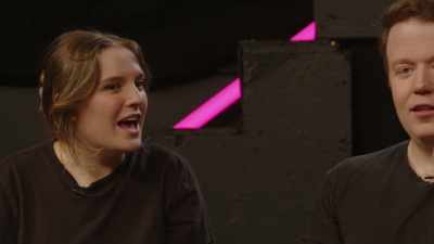 (audience laughing) - Bigger! With Brennan & Izzy