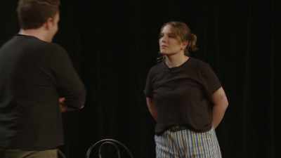 (audience laughing) - Bigger! With Brennan & Izzy