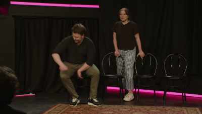 (audience laughing) - Bigger! With Brennan & Izzy