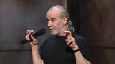 -(AUDIENCE LAUGHING)
-What about these people - George Carlin's American Dream