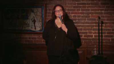 -[audience laughs]
-And, uh… - Adrienne Iapalucci: The Dark Queen