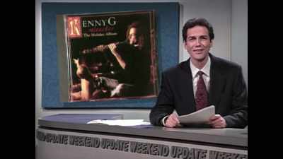 (AUDIENCE LAUGHS, APPLAUDS) - Listening to Kenny G