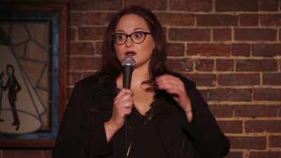 [audience laughs and groans] - Adrienne Iapalucci: The Dark Queen