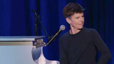 [audience laughs] - Tig Notaro: Hello Again