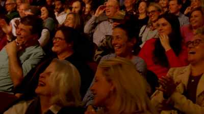 [audience laughs] - Roseanne Barr: Cancel This!