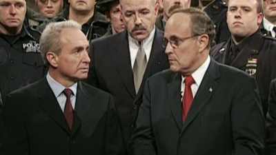 [audience laughs] - Giuliani: What Happened to America's Mayor?