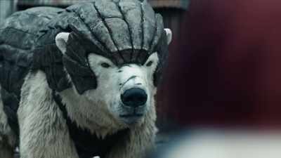 [audience laughs] - His Dark Materials