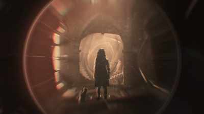 [audience laughs] - His Dark Materials