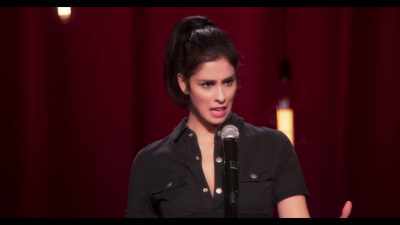 [audience laughs] - Sarah Silverman: A Speck of Dust