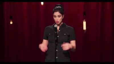 [audience laughs] - Sarah Silverman: A Speck of Dust
