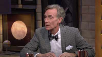 [audience laughs] - Bill Nye Saves the World