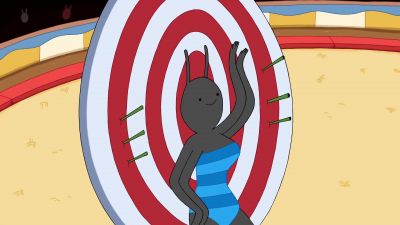 [ AUDIENCE "OOHs" AND "AAHs" ]
[ AUDIENCE GASPS, APPLAUSE ] - Adventure Time