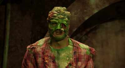 (audience snickering)
- And remind me, - The Toxic Avenger: The Musical