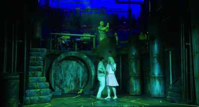 (audience snickering)
- Oh Janet, what shall we do - The Toxic Avenger: The Musical