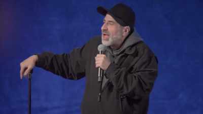 [audience whistling] - Dave Attell: Hot Cross Buns