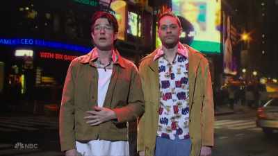 ‫Audience.
‫Yeah, I got a feel for it.
‫Pete, before you turn your - SNL50: The Anniversary Special