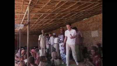 Audrey was visiting programs
that UNICEF was involved in - Audrey