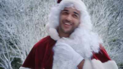 Aunt Annie, don't be shy.
Let's both do it. - The Dog Days of Christmas