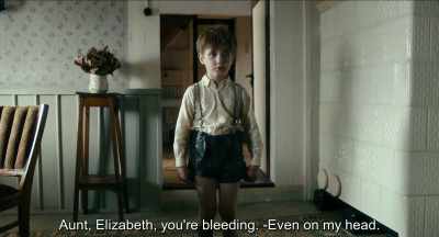 aunt-elisabeth-are-bleeding-on-head - Never Look Away