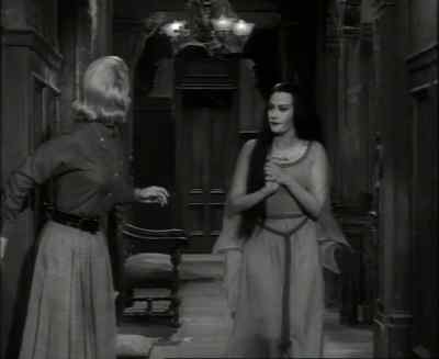 Aunt Lily, Uncle
Herman's been out all night. - The Munsters