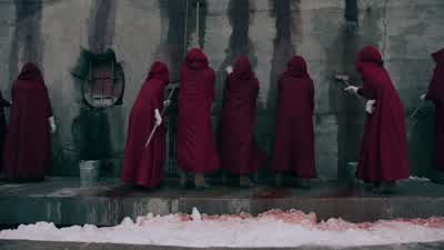 Aunt Lydia: Spick and span, girls. - The Handmaid's Tale