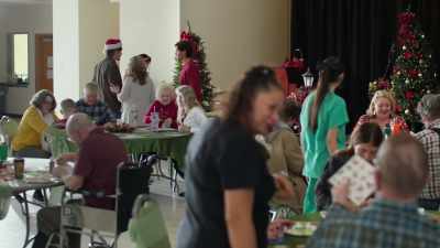 Austin needed help
with the cafe's remodel - A Christmas of Wonders