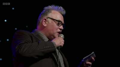 "Austin's work ultimately suggests
that all speech and all utterance - Stewart Lee: Tornado