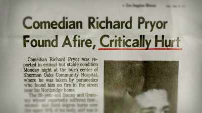 Authorities say Richard Pryor
either walked or ran - Right to Offend: The Black Comedy Revolution