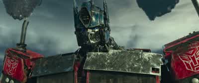 Autobots Maximalsretreat to safetyI will destroy the key myselfPrime NoThere's gotta be another wayBee protect themmetal humsmetallic whiningYour sacrifice becomes our oathThank you my friends - Transformers: Rise of the Beasts