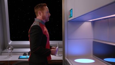 AUTOMATED VOICE:
Please state request. - The Orville