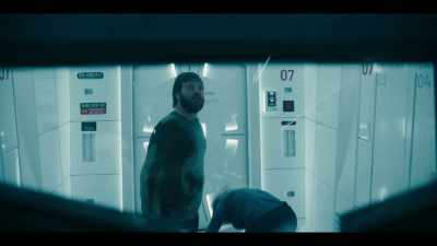 Automated voice:
 Purging air lock in ten, - Origin