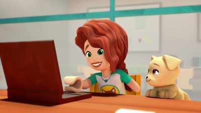 "Autumn, merci beaucoup.
On les adore." - Lego Friends: The Next Chapter: New Beginnings