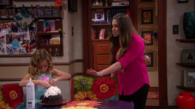Ava, whatever's going on, it's
not worth shoving your face in the cake. - Girl Meets World