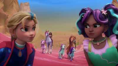 Ava, if you baby him now,
he'll never be coachable. - Unicorn Academy