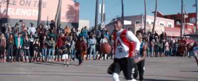 Avery drives past the defender
with the easy scoop, - She Ball