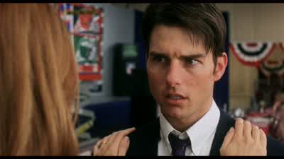 -Avery... - It's over. - I didn't hear it. - Jerry Maguire