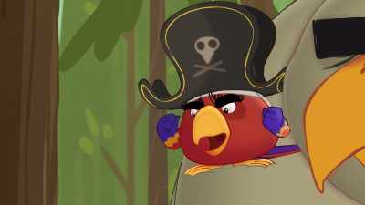 Aw, are ye gonna try and stop me? - Angry Birds: Summer Madness