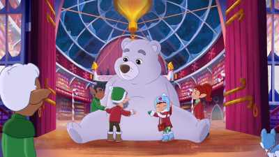 Aw. Can we get in
on this hug? - Glisten and the Merry Mission