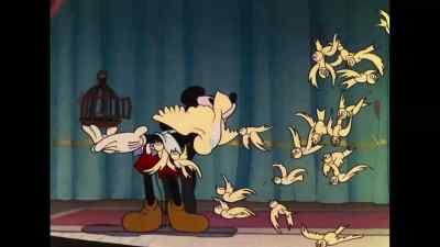 Aw, that doesn't
look so hard. - Magician Mickey
