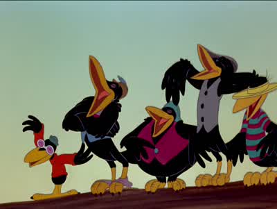 Aw, don't pay no attention to them scarecrows. - Dumbo