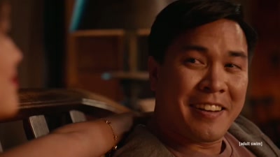 Aw. I'm lucky to
have you, babe. - Adult Swim Yule Log
