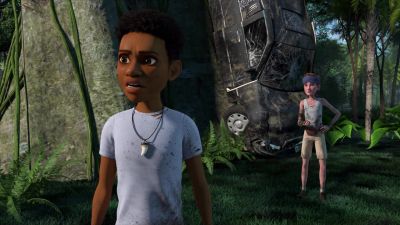Aw, man.
I left my captain's hat in the limo. - Jurassic World: Camp Cretaceous