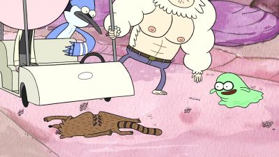 Aw, man, my mouth was open! - Regular Show