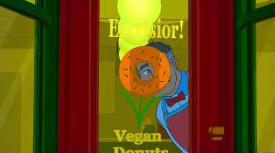 -Aw, no.
-(DOOR BELL JINGLES) - Marvel Rising: Chasing Ghosts