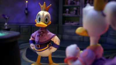 Aw,
thanks, Prince Donald. - Mickey and Friends: Trick or Treats