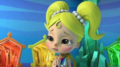Aw! That poor little kangaroo!
Why is she crying?! - Rainbow Rangers